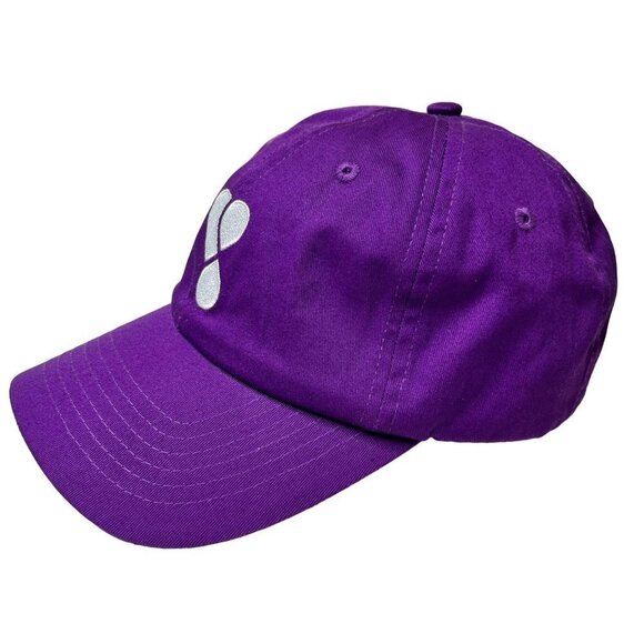 Heart Water Foundation Baseball Hat Cap Unisex Purple Adjustable Strap - Picture 3 of 6